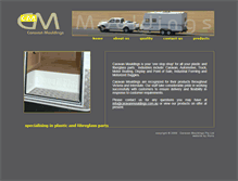 Tablet Screenshot of caravanmouldings.com.au